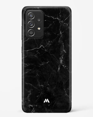 Marquina Black Marble Hard Case Phone Cover-(Samsung)