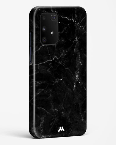 Marquina Black Marble Hard Case Phone Cover-(Samsung)