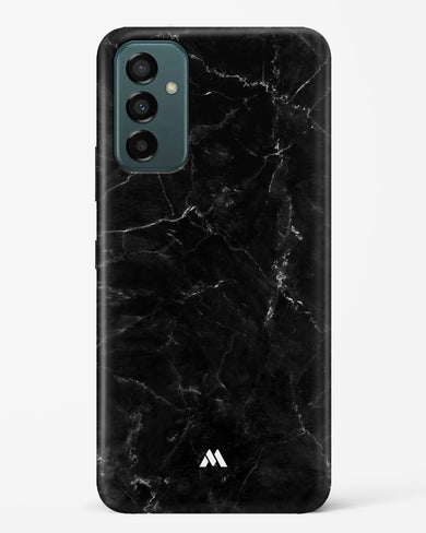 Marquina Black Marble Hard Case Phone Cover-(Samsung)