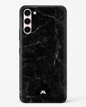 Marquina Black Marble Hard Case Phone Cover-(Samsung)