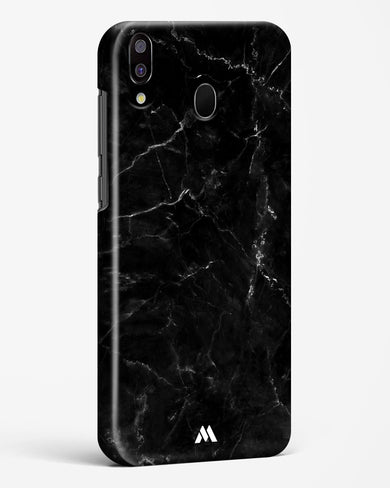 Marquina Black Marble Hard Case Phone Cover-(Samsung)