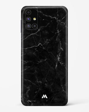 Marquina Black Marble Hard Case Phone Cover-(Samsung)