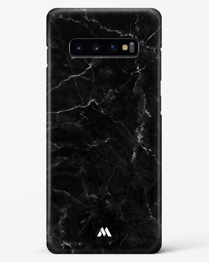 Marquina Black Marble Hard Case Phone Cover-(Samsung)