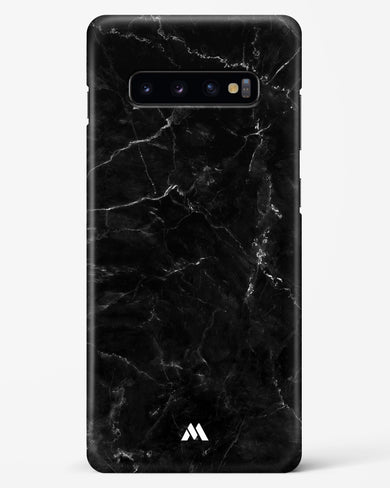 Marquina Black Marble Hard Case Phone Cover-(Samsung)