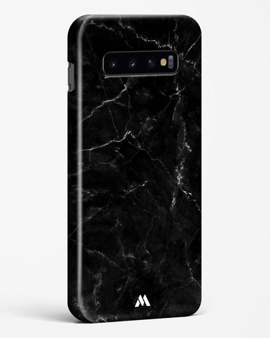 Marquina Black Marble Hard Case Phone Cover-(Samsung)