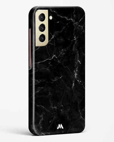 Marquina Black Marble Hard Case Phone Cover-(Samsung)