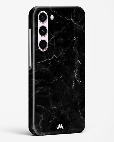 Marquina Black Marble Hard Case Phone Cover-(Samsung)