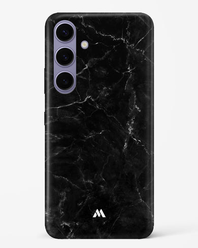 Marquina Black Marble Hard Case Phone Cover-(Samsung)