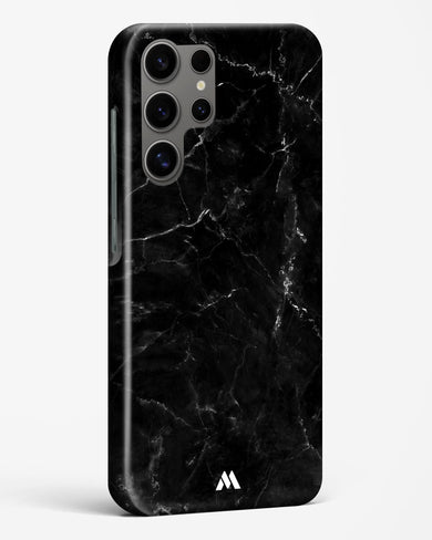 Marquina Black Marble Hard Case Phone Cover-(Samsung)