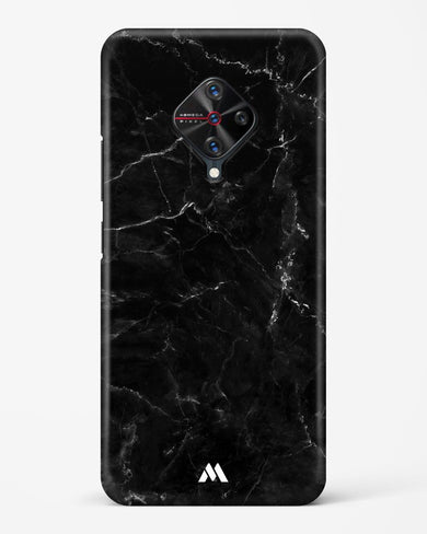 Marquina Black Marble Hard Case Phone Cover (Vivo)
