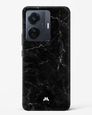 Marquina Black Marble Hard Case Phone Cover (Vivo)