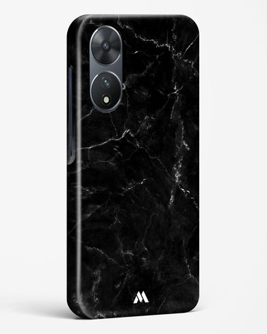 Marquina Black Marble Hard Case Phone Cover-(Vivo)