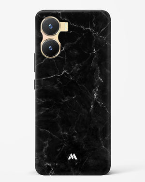 Marquina Black Marble Hard Case Phone Cover (Vivo)