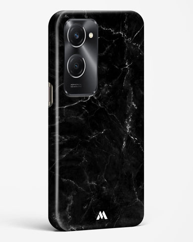 Marquina Black Marble Hard Case Phone Cover (Vivo)