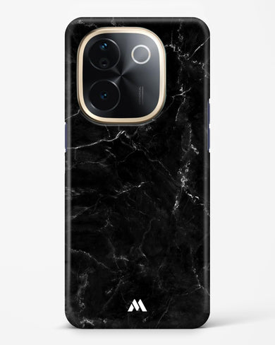 Marquina Black Marble Hard Case Phone Cover (Vivo)