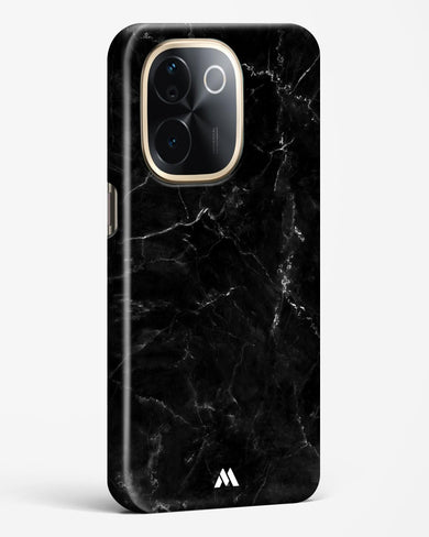 Marquina Black Marble Hard Case Phone Cover (Vivo)