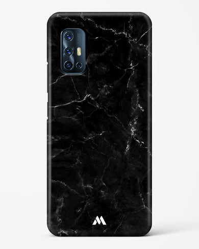 Marquina Black Marble Hard Case Phone Cover (Vivo)