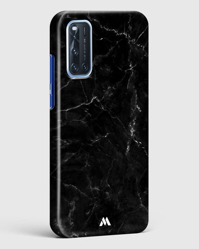 Marquina Black Marble Hard Case Phone Cover (Vivo)