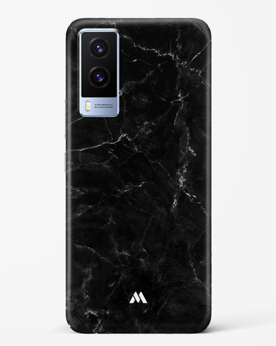 Marquina Black Marble Hard Case Phone Cover (Vivo)
