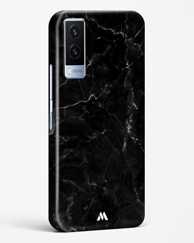 Marquina Black Marble Hard Case Phone Cover (Vivo)