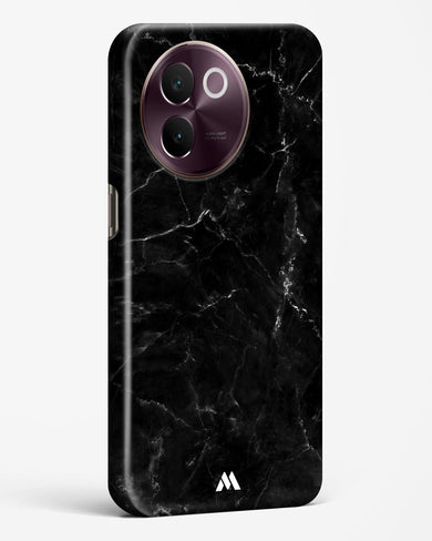Marquina Black Marble Hard Case Phone Cover (Vivo)