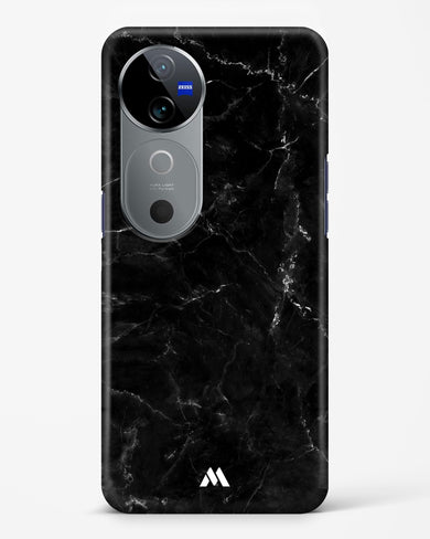 Marquina Black Marble Hard Case Phone Cover (Vivo)