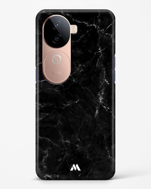 Marquina Black Marble Hard Case Phone Cover (Vivo)