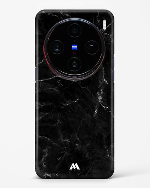 Marquina Black Marble Hard Case Phone Cover (Vivo)