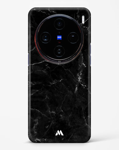 Marquina Black Marble Hard Case Phone Cover (Vivo)