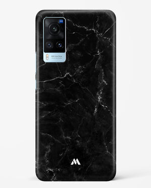 Marquina Black Marble Hard Case Phone Cover-(Vivo)