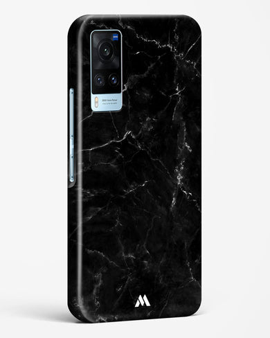 Marquina Black Marble Hard Case Phone Cover-(Vivo)