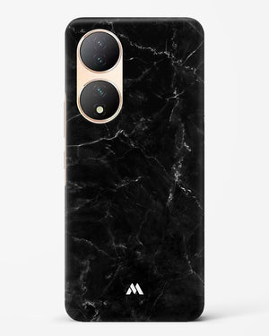 Marquina Black Marble Hard Case Phone Cover (Vivo)