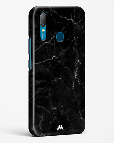 Marquina Black Marble Hard Case Phone Cover-(Vivo)