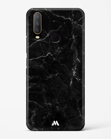 Marquina Black Marble Hard Case Phone Cover-(Vivo)