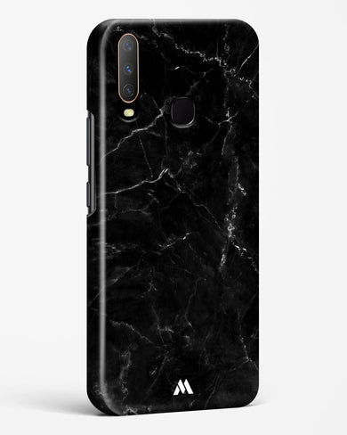 Marquina Black Marble Hard Case Phone Cover-(Vivo)