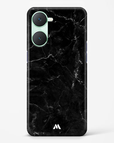 Marquina Black Marble Hard Case Phone Cover (Vivo)
