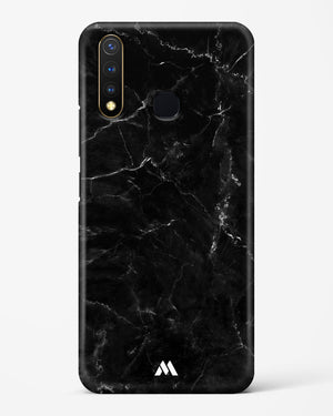 Marquina Black Marble Hard Case Phone Cover-(Vivo)