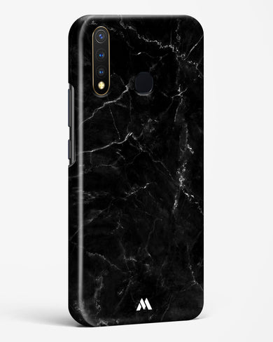 Marquina Black Marble Hard Case Phone Cover-(Vivo)