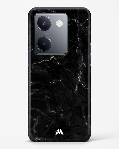 Marquina Black Marble Hard Case Phone Cover (Vivo)