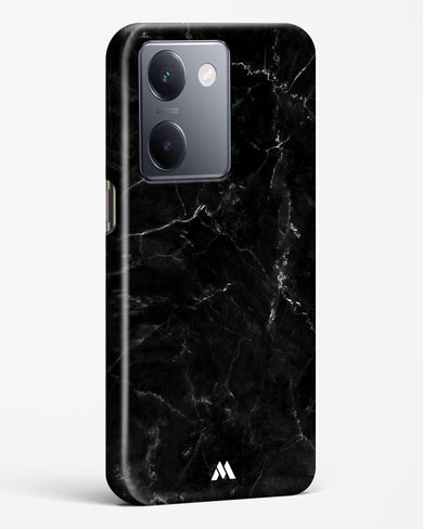 Marquina Black Marble Hard Case Phone Cover (Vivo)