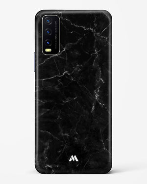 Marquina Black Marble Hard Case Phone Cover-(Vivo)