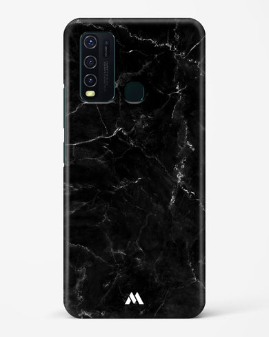 Marquina Black Marble Hard Case Phone Cover (Vivo)