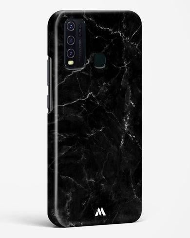 Marquina Black Marble Hard Case Phone Cover (Vivo)