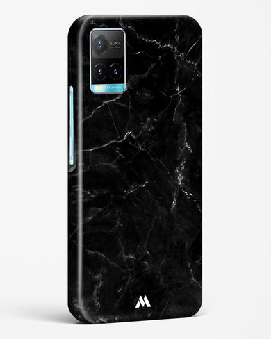 Marquina Black Marble Hard Case Phone Cover-(Vivo)