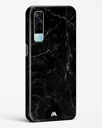 Marquina Black Marble Hard Case Phone Cover (Vivo)