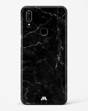 Marquina Black Marble Hard Case Phone Cover-(Vivo)