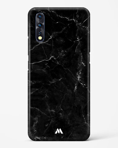 Marquina Black Marble Hard Case Phone Cover-(Vivo)