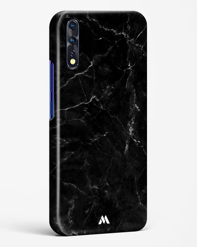 Marquina Black Marble Hard Case Phone Cover-(Vivo)