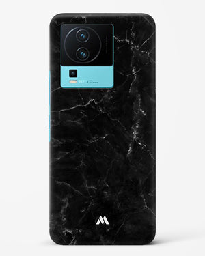 Marquina Black Marble Hard Case Phone Cover-(Vivo)