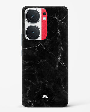 Marquina Black Marble Hard Case Phone Cover (Vivo)